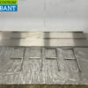 RVS Dubbel Wandschap Schap 230 x 30 cm Horeca