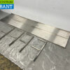 RVS Dubbel Wandschap Schap 230 x 30 cm Horeca - Afbeelding 2