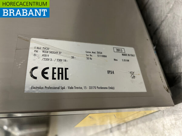 RVS Zanussi ZUCAI Vaatwasser 230V Horeca - Afbeelding 6