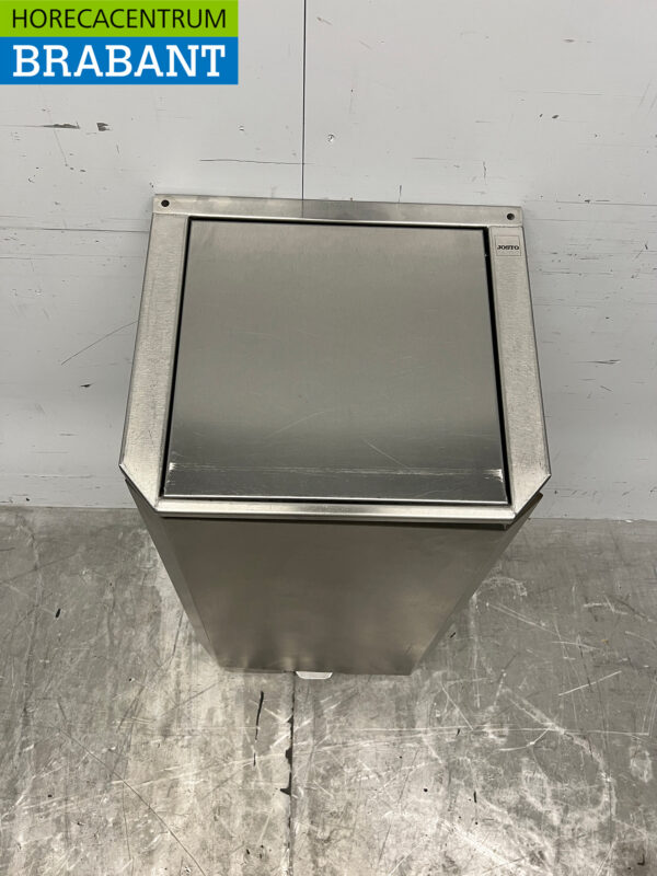 RVS Josto Afvalzakhouder Prullenbak met voetbediening 120 liter Horeca - Afbeelding 4