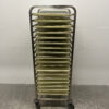RVS Blanco Regaalwagen 2/1 GN met Cambro Camtray's 1/1 GN Horeca
