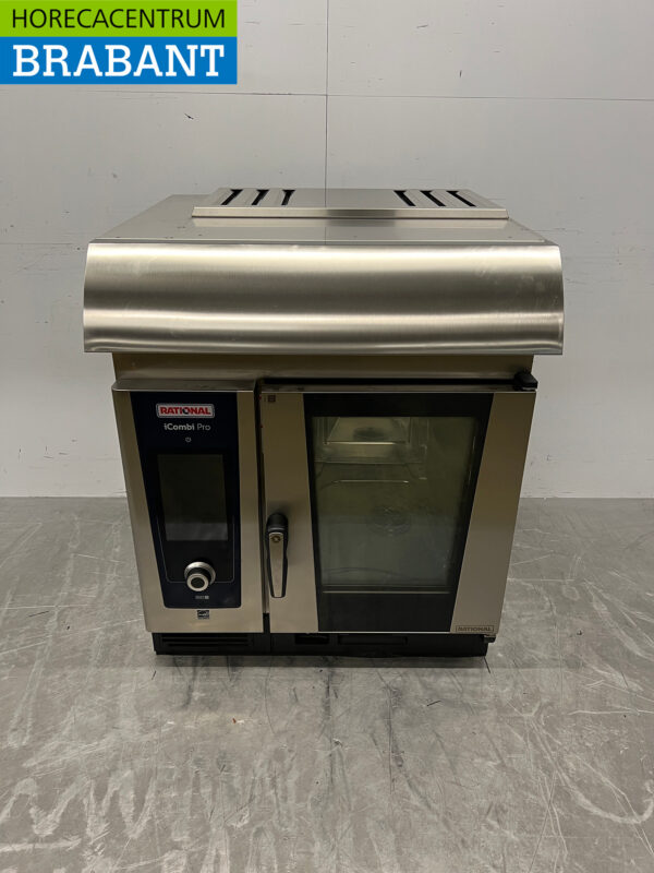 RVS Rational I-Combi Pro Combisteamer 6 x 1/1 GN met afzuigkap 2024 400V Horeca