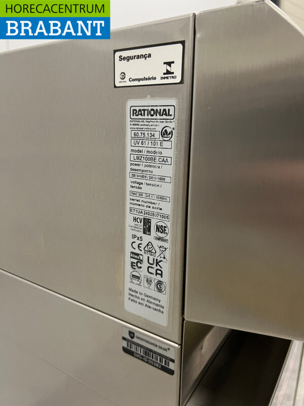 RVS Rational I-Combi Pro Combisteamer 6 x 1/1 GN met afzuigkap 2024 400V Horeca - Afbeelding 8