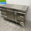 RVS Gram Koelwerkbank 1 deur en 3 laden 136,5 cm 230V Horeca - Afbeelding 2