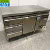 RVS Gram Koelwerkbank 1 deur en 3 laden 136,5 cm 230V Horeca - Afbeelding 3
