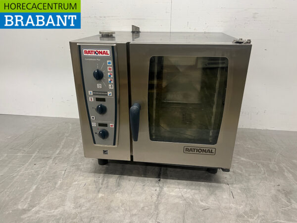 RVS Rational Combimaster Plus Combisteamer Steamer 6 x 1/1 GN 400V Horeca