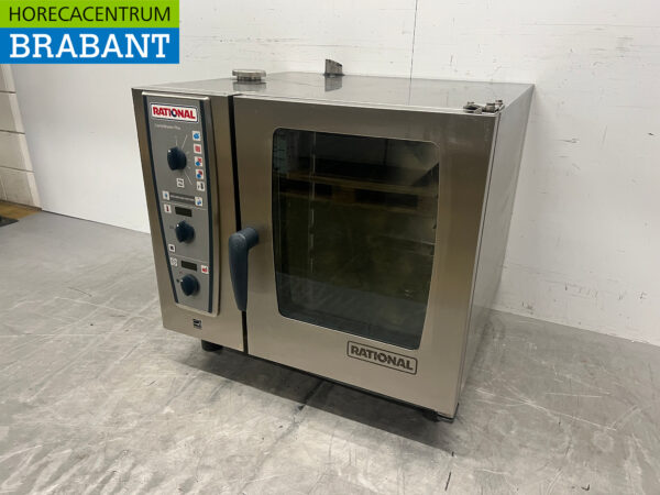 RVS Rational Combimaster Plus Combisteamer Steamer 6 x 1/1 GN 400V Horeca - Afbeelding 2