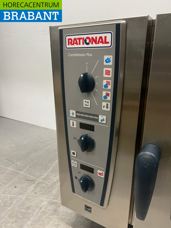 RVS Rational Combimaster Plus Combisteamer Steamer 6 x 1/1 GN 400V Horeca - Afbeelding 4