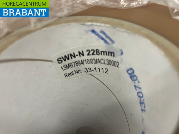 3 rollen Klappackfolie SWN-N 228 mm Horeca Slagerij - Afbeelding 4