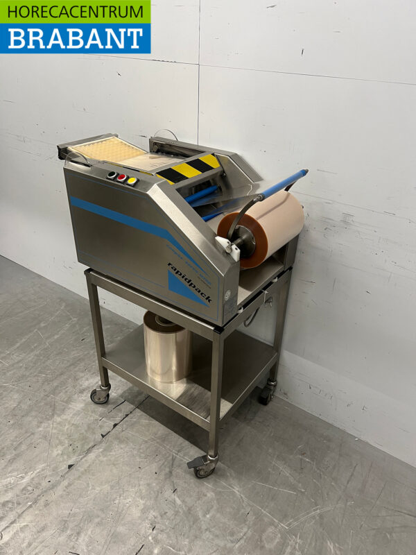 RVS Conpax Rapidpack+ Vleeswareninpakmachine Inpakmachine 230V Slagerij Horeca - Afbeelding 2