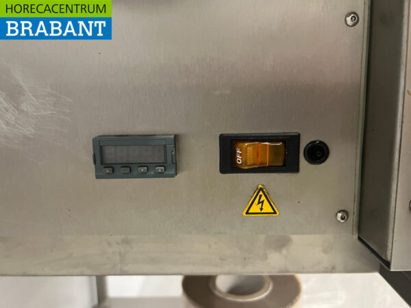 RVS Conpax Rapidpack+ Vleeswareninpakmachine Inpakmachine 230V Slagerij Horeca - Afbeelding 4