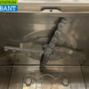 RVS Buffalo Vaatwasser met afvoerpomp en glans- en spoelmiddeldispenser 400V Horeca - Afbeelding 6