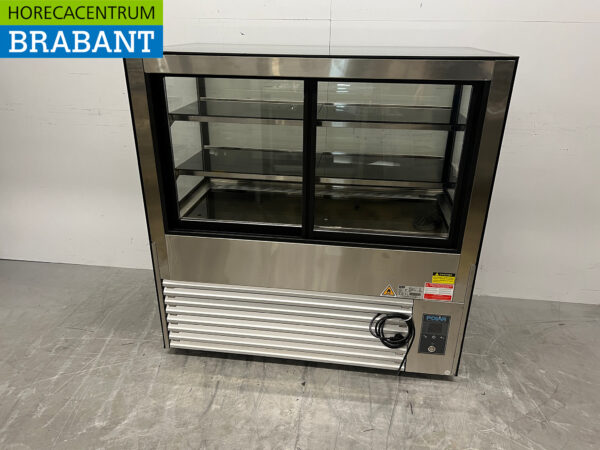 Polar Koelvitrine Gebaksvitrine 385 liter 230V Horeca - Afbeelding 4