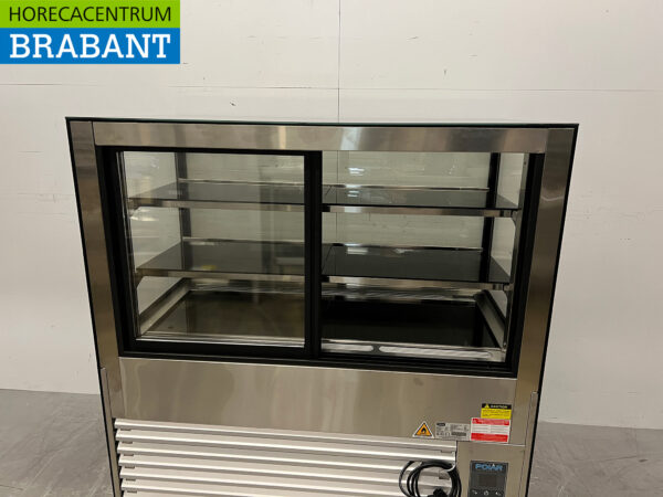 Polar Koelvitrine Gebaksvitrine 385 liter 230V Horeca - Afbeelding 5