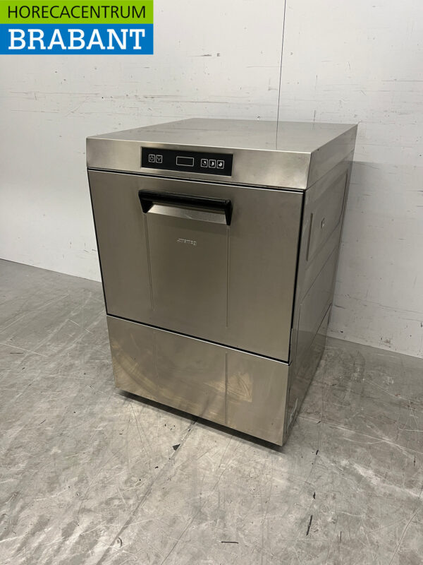 RVS Smeg UD505D Vaatwasser met afvoerpomp 400V Horeca - Afbeelding 2