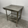 RVS Afvoertafel T.B.V. Doorschuifvaatwasser 80 cm Horeca - Afbeelding 2