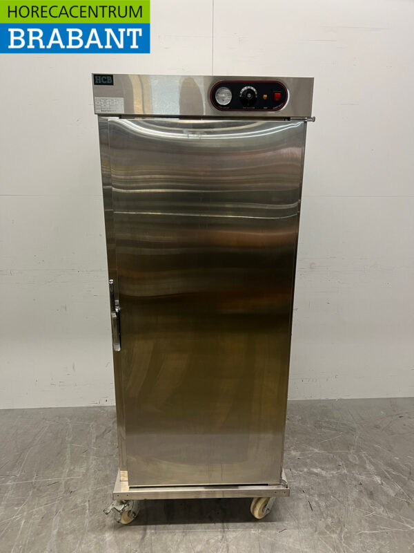 RVS HCB Banketwagen Warmhoudkast Warmtekast 1 deur 11 x 2/1 GN 230V Horeca