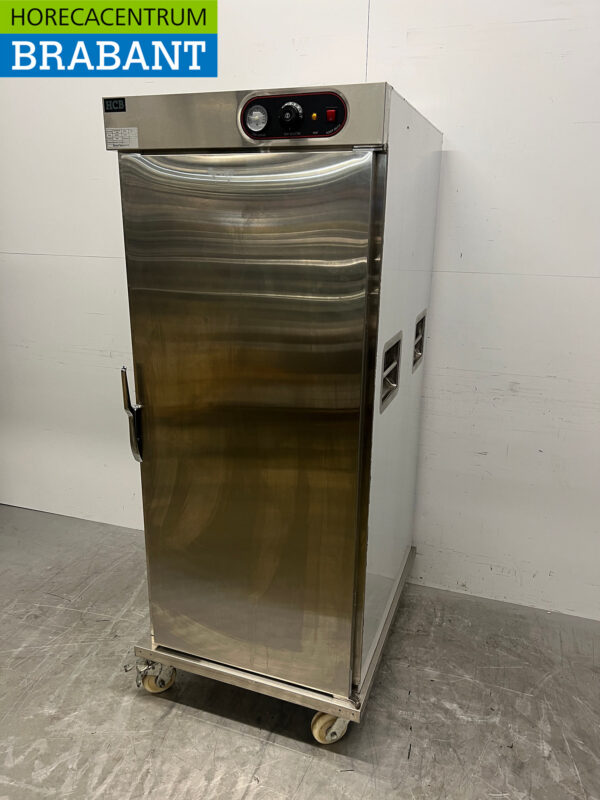 RVS HCB Banketwagen Warmhoudkast Warmtekast 1 deur 11 x 2/1 GN 230V Horeca - Afbeelding 2