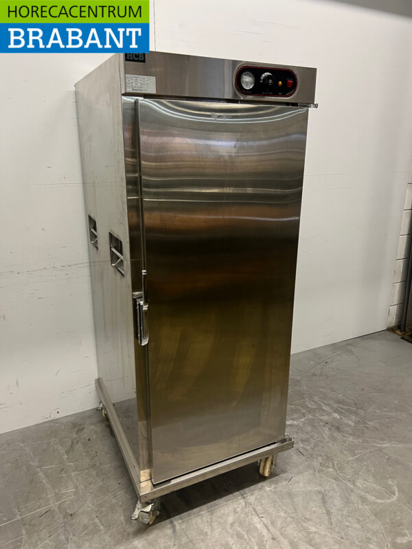 RVS HCB Banketwagen Warmhoudkast Warmtekast 1 deur 11 x 2/1 GN 230V Horeca - Afbeelding 3