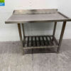 RVS Afvoertafel doorschuifvaatwasser 110 cm Horeca