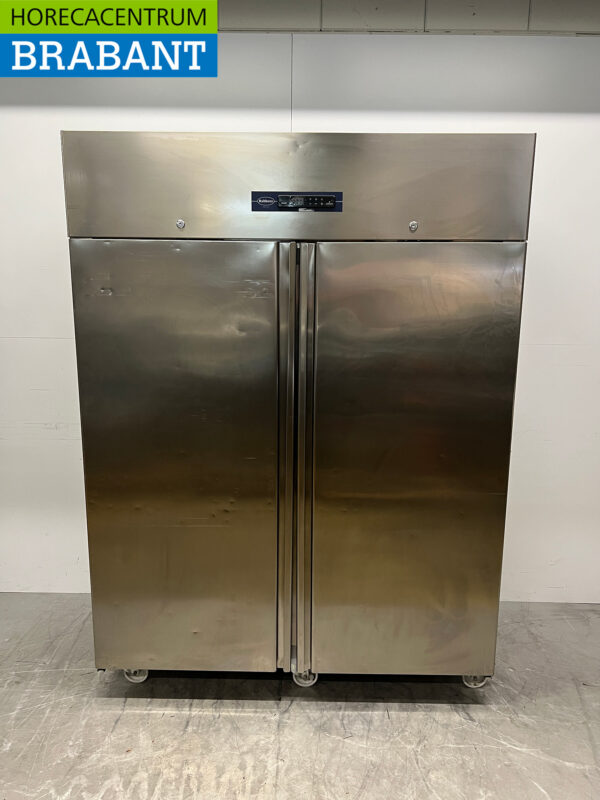 RVS Rubbens Dubbeldeurs Vriezer 1400 liter 230V Horeca
