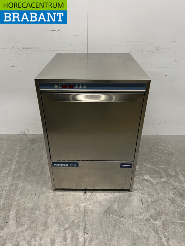 RVS Rhima DR52 Vaatwasser 400V Horeca