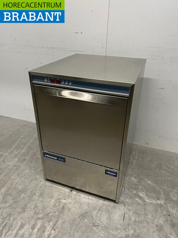 RVS Rhima DR52 Vaatwasser 400V Horeca - Afbeelding 2
