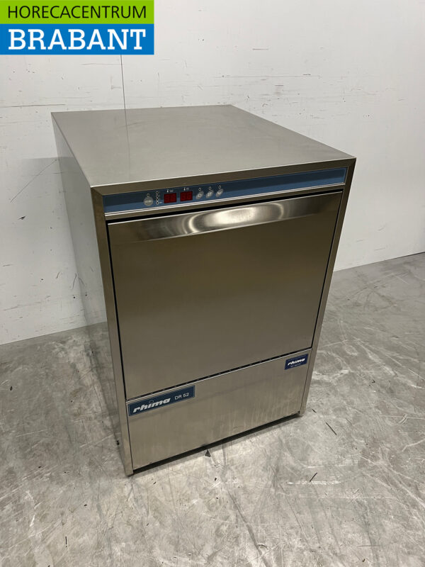 RVS Rhima DR52 Vaatwasser 400V Horeca - Afbeelding 3
