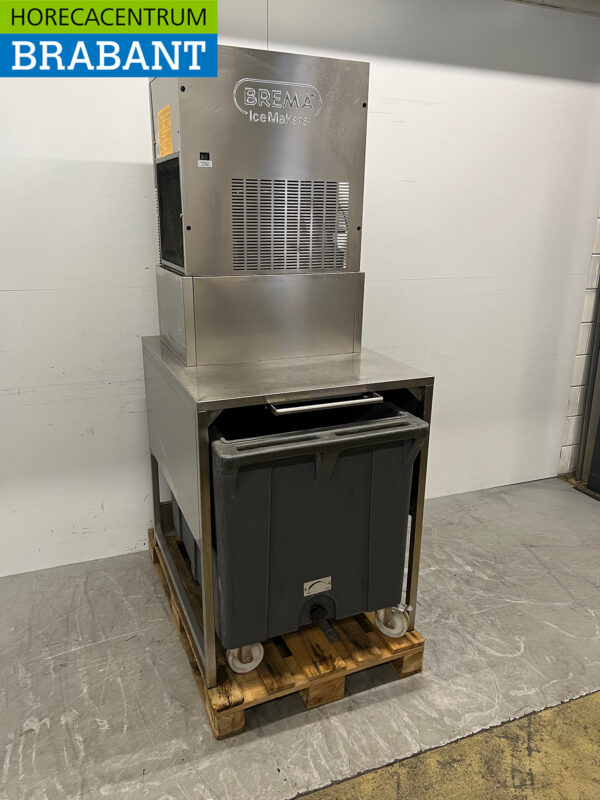 RVS Brema G 250A Q Schilferijsmachine 250 kg per dag 230V Horeca - Afbeelding 3