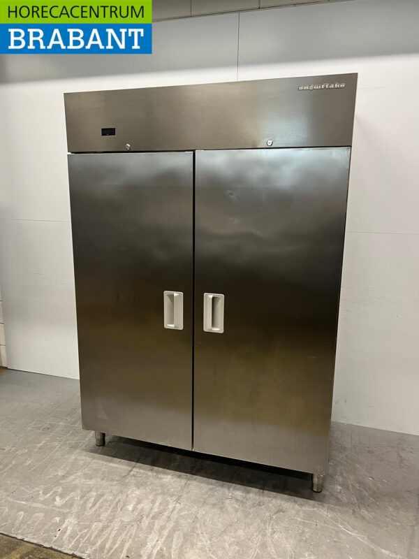 RVS Snowflake / Gram Dubbeldeurs Vriezer 1230 liter 230V Horeca - Afbeelding 2