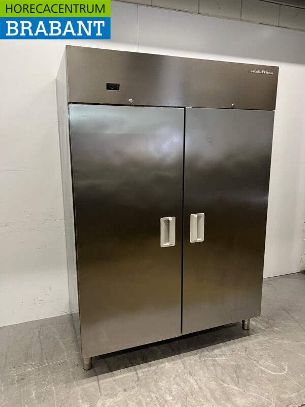 RVS Snowflake / Gram Dubbeldeurs Vriezer 1230 liter 230V Horeca - Afbeelding 3