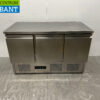 RVS Saro Koelwerkbank 3 deuren 136 cm 230V Horeca