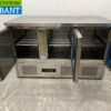 RVS Saro Koelwerkbank 3 deuren 136 cm 230V Horeca - Afbeelding 4