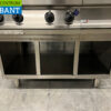 RVS Fagor 4 pits fornuis met werkunit 105 cm GAS Horeca - Afbeelding 5