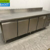 RVS Koelwerkbank 4 deuren 223 cm 230V Horeca - Afbeelding 3