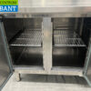 RVS Koelwerkbank 4 deuren 223 cm 230V Horeca - Afbeelding 4