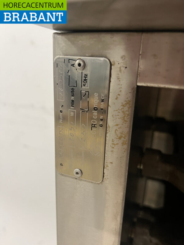 RVS Electro Calorique Inbouw Regenereerkast Regeneratie Oven 230V Horeca - Afbeelding 6