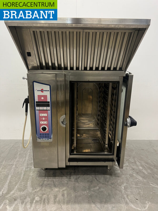 RVS Convotherm combisteamer 11 x 1/1 GN met afzuigkap 230V + 400V Horeca - Afbeelding 4