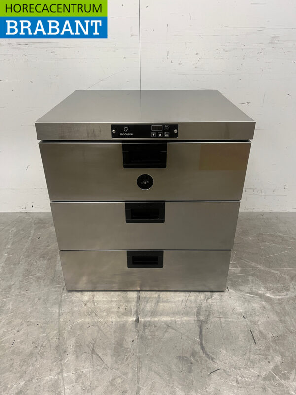 RVS Moduline Warmhoudlade 3-lade 230V Horeca