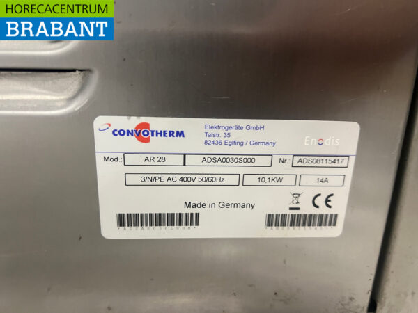 RVS Convotherm Heteluchtoven 7x 1/1 GN 400V Horeca - Afbeelding 5