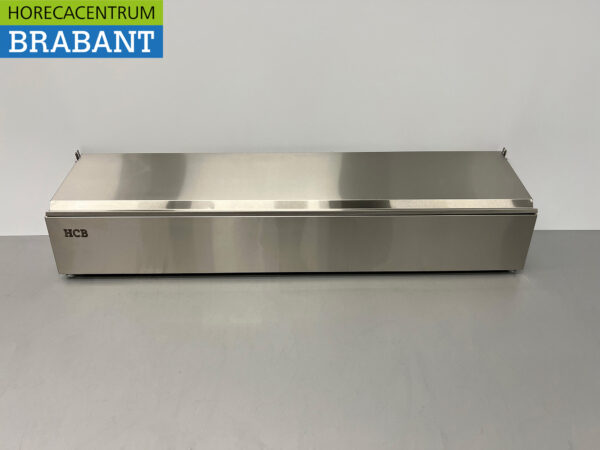 RVS HCB GN bakhouder met deksel 6 x 1/6 gastronorm GN 106 cm Horeca