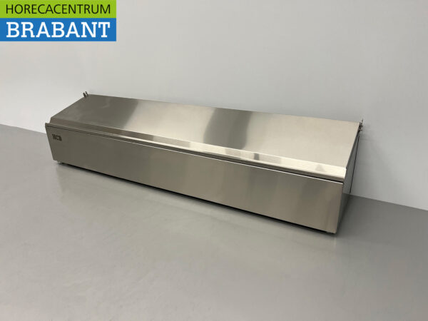 RVS HCB GN bakhouder met deksel 6 x 1/6 gastronorm GN 106 cm Horeca - Afbeelding 3