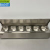 RVS HCB GN bakhouder met deksel 6 x 1/6 gastronorm GN 106 cm Horeca - Afbeelding 4
