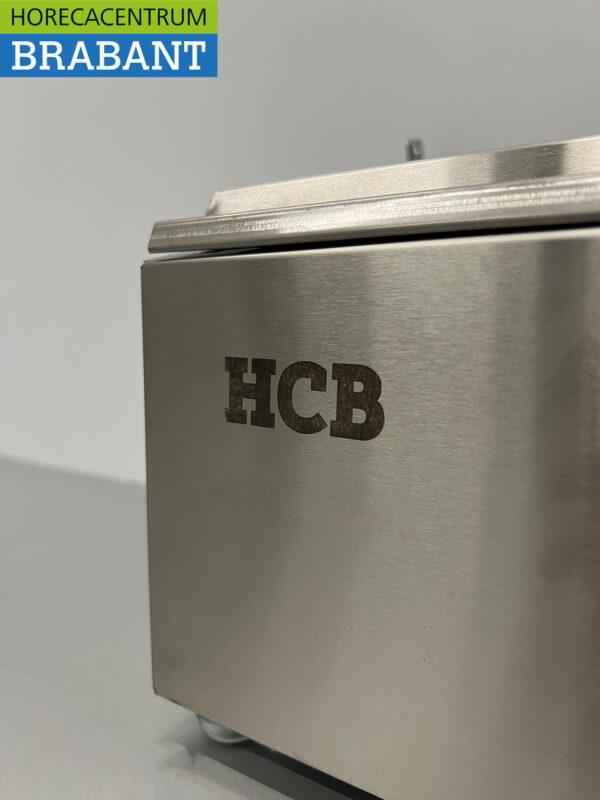 RVS HCB GN bakhouder met deksel 6 x 1/6 gastronorm GN 106 cm Horeca - Afbeelding 5