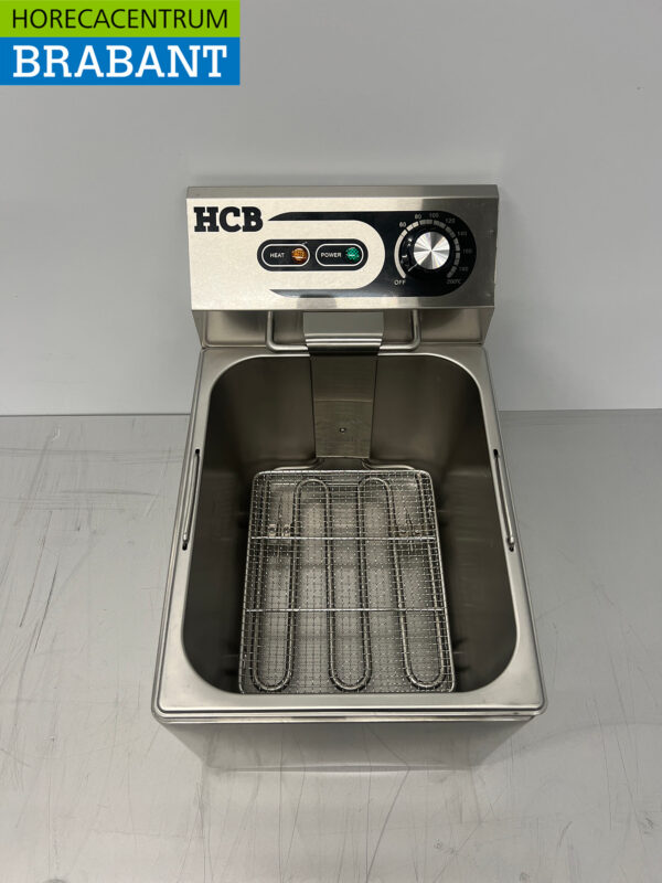 RVS HCB Friteuse Frituur 8 liter 230V Horeca - Afbeelding 6