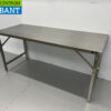 RVS HCB Inklapbare Werktafel Tafel 180 x 70 x 85 cm Horeca - Afbeelding 2