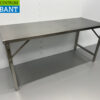 RVS HCB Inklapbare Werktafel Tafel 180 x 70 x 85 cm Horeca - Afbeelding 3