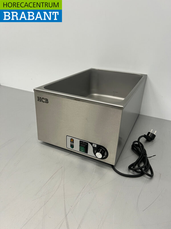 RVS HCB Bain Marie 1/1 GN 230V Horeca - Afbeelding 2