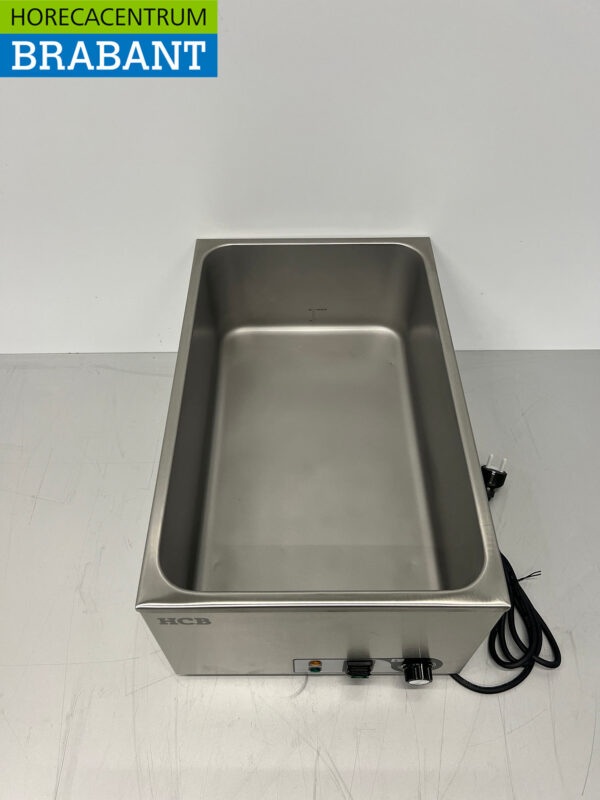 RVS HCB Bain Marie 1/1 GN 230V Horeca - Afbeelding 4