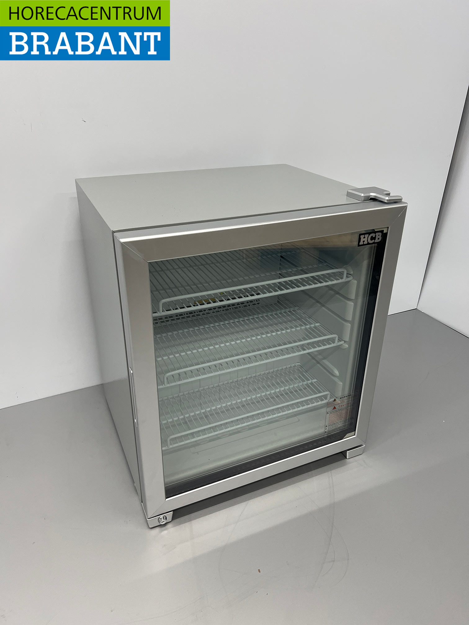 HCB Glasdeurvrieskast Vrieskast met glazen deur 90 liter 230V Horeca - Afbeelding 2